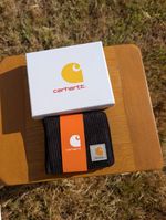 Carhartt Black Corduroy Bifold Wallet New In Box