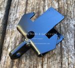 LOCKABLE LATCH RECEIVER PLATE FOR SINGLE GATES