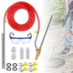 5000 PSI Pressure Washer Sandblasting Kit Wet Abrasive Sand Blaster Attachment