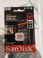 SanDisk 512GB Extreme microSDXC UHS-I Memory Card with Adapter - Up to 190MB/s,