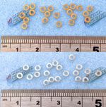 M0.6 M0.8 M1.0 M1.2 M1.4 M1.6 M2.0 Machined Miniature Brass Washers x20