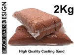 2.0kg Petrobond Oil Bonded Metal Casting Sand for Gold Silver Bronze Delft Style
