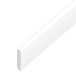 White UPVC Window Door Trim Architrave 30/45/65/95mm – Lengths 1m 1.5m 2m 5m