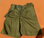 vtg BRITISH 1950 PATT SAS GURKHA JUNGLE GREEN JG SHORTS UNISSUED BORNEO MALAYA