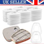 Respirator Paint Spraying Face Gas Mask Replace Fitting For 3M 6800 6200 7502