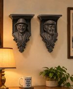 Jack & Victor Still Game 3D Printed Wall Shelves Scottish TV Comedy Home Decor