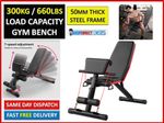Weight Bench Adjustable Strength Training Foldable Full Workout Incline Gym Home
