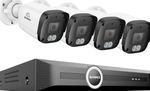 SANNCE 5MP POE Security Camera System, 4K 8CH NVR with Human/Vehicle Detection