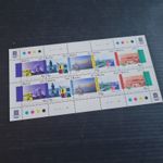 MALTA 1999 SG 1102-1106 POSTAL UNION SHEET MNH