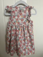 Girls Floral Fruit Summer Dress Size 2-3 Years (Small Fit 18-24 Months)
