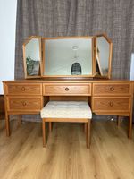 Vintage G Plan Albany Mid Century Teak Dressing Table Mirror Stool Retro Modern