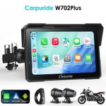Carpuride W702 Plus Wireless Moto Stereo Install Apps Built in GPS Dual Cameras