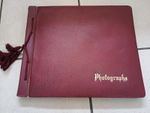 Vintage Early Photo Album,Black,White,Colour Photos,Ephemera Book Old Prints