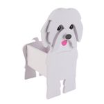 Unique Dog Planter Pot Easy To Assemble Cute Dog Flower Pot For Home Garden