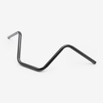 Handlebar Black 25 mm Easy Installation Steel Painted 810mm Street Motorcycle