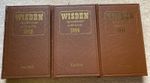 1943 1944 & 1945 Willows Hardbacks, Facsimile Wisdens, Numbered : Bargain Lot!