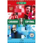 CARABAO LEAGUE CUP FINAL 2026 Arsenal v Manchester City - programme IN STOCK NOW