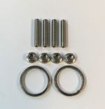 Stainless Exhaust Header Studs & Nuts & Gaskets Bonneville 800 865 900