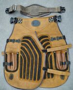 Farriers Tools FULL LEATHER Deluxe Chaps Apron "NO CANVAS used in these chaps"