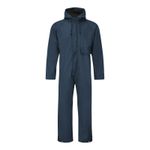 WATERPROOF COVERALL RAIN SUIT WORK FARM VET JET WASHER SUPPLE SMALL- XXXL BLUE L