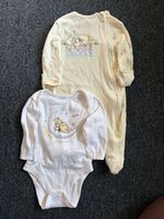 Disney Winnie The Pooh Unisex Baby Bodysuit And Sleepsuit Set 0-3 Months
