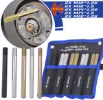 10X Steel Wheel Alignment Pin Wheel Hanger Positioning Guide Balancing Tool Kit