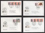 Four Luxembourg Registered Covers