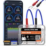 BM6=BM200 Car Battery Tester 12V Automotive Battery Monitor Alarm Record Volt