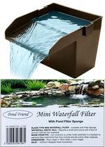 Pond Friend Waterfall Filter Mini Feature 19cm Cascade of Water Garden Display
