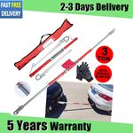 3 TON 3000KG TOWPOLE CAR VAN RECOVERY TOWING BAR TOW POLE+ DAMPER SPRING + BAG =