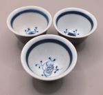 Chinese Batavian Brown Tea Cups/Bowls c.1730