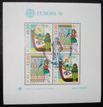 Portugal 1981: Block 32 Europa CEPT Folklore, w First Day Special Postmark! Excellent!