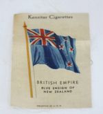 Kensitas Silk Flag Cards 1930s British Empire Mixed Lot of 12
