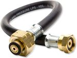 Caravan Motorhome Butane 450mm Pigtail Gas Hose Connector