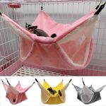 Guinea Pig Rat Hammock Double-layer Pet Hamster Nest Warm Hamster Sleeping Bag