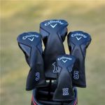 Callaway Golf Club Headcovers Driver Fairway Woods Cover Head Covers Set 135X UK