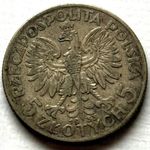 POLAND 5 Zlotys / Zlotych 1933 SILVER 750