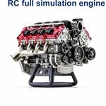 MAD RC Analogue Control System Unassembled Kit Plastic Silver/Red/Black