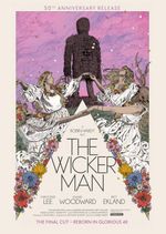 THE WICKER MAN 1973 one sheet poster print 27x40" Edward Woodward ChirstopherLee