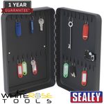 Sealey Key Cabinet Box Storage 36 Key Tumbler Lock