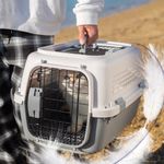 Extra Large Pets Carrier Cat Puppy Travel Cage Dog Carry Basket Transporter Box