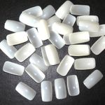 Natural False Nails Full Cover  Medium Square Nails 500 in 10 Different Sizes