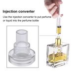 Perfume injector syringe attachment