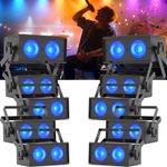 150W COB LED Par Lights Stage Spotlights 4 in 1 RGBW DMX512 Stage Blinder Lights
