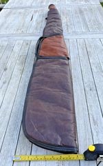 Allen Rifle Shotgun Case Cover Slip Sleeve Fleece Lined Very Clean 49 Inch Long