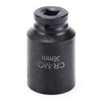 36mm Deep Impact Socket 1/2" Drive 6 Point Car Hub Nut Flywheel Removal Tool UK