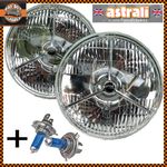 7" P700 Tripod H4 Conversion Halogen Headlamp Headlight Pair CLASSIC MINI