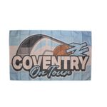 5x3ft Coventry On Tour Flag – Sky Blues Football Away Days Fan Banner