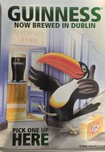 Guinness poster - Advertising Drink Aware  2005 Campaign Poster 