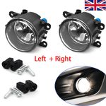 Pair Bumper Front Fog Light Lamp Fog Lamps For Ford Fiesta 7 8 Transit MK7 MK8